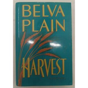 Harvest by Belva Plain – VG+ Vintage Hardcover, Family Saga Fiction